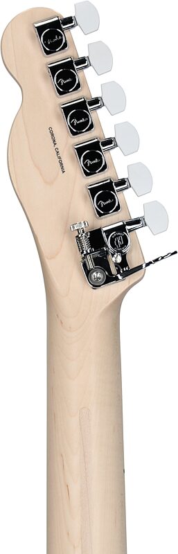 Fender Limited Edition Jack White Triplecaster Telecaster Electric Guitar, Maple Fingerboard (with Case), Black, Serial Number JW240778, Headstock Straight Back