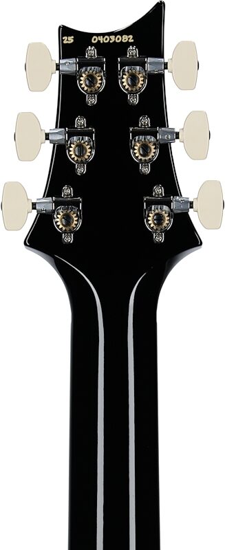 PRS Paul Reed Smith Custom 24 Gen III Electric Guitar (with Case), Charcoal Burst, Serial Number 0403082, Headstock Straight Back