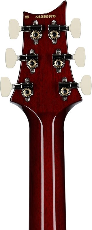 PRS Paul Reed Smith S2 Studio Electric Guitar, Dark Cherry Sunburst, Serial Number S2080978, Headstock Straight Back