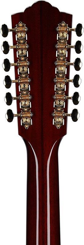 Guild F-512E Acoustic-Electric Guitar, 12-String (with Case), Antique Burst, Serial Number US250450, Headstock Straight Back