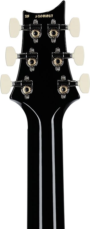 PRS Paul Reed Smith S2 Custom 24 Gloss Pattern Thin Electric Guitar (with Gig Bag), Faded Gray Black Blue Smokeburst, Serial Number S2081827, Headstock Straight Back