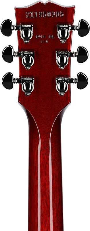Gibson Les Paul Standard '60s Electric Guitar, Left-Handed (with Case), Bourbon Burst, Serial Number 211950305, Headstock Straight Back
