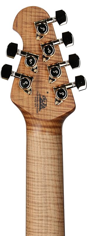 Ernie Ball Music Man JP15 BFR Electric Guitar (with Case), Toxic Sludge, Serial Number G91718, Headstock Straight Back