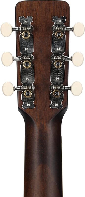 Gretsch G9500 Jim Dandy Parlor Flat Top Acoustic Guitar, Frontier Stain, Headstock Straight Back