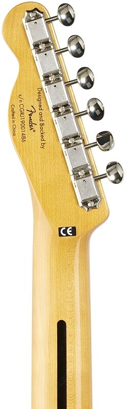 Squier Classic Vibe '50s Telecaster Electric Guitar, Butterscotch Blonde, Headstock Straight Back