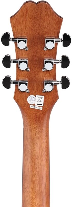 Epiphone J15 Acoustic-Electric Guitar (with Case), Vintage Sunburst, Headstock Straight Back