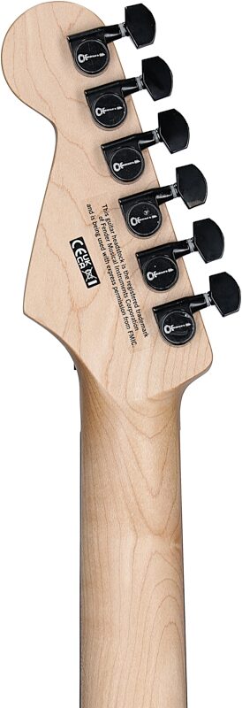 Charvel Pro-Mod Relic San Dimas ST1 HH Electric Guitar (with Gig Bag), Pharaoh Gold, Headstock Straight Back