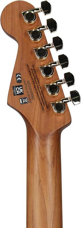 Charvel Pro Mod DK22 SSS 2PT CM Electric Guitar, Natural Walnut, Headstock Straight Back