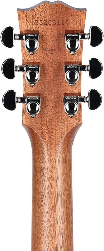 Gibson Hummingbird Studio Walnut Acoustic-Electric Guitar (with Case), Satin Natural, Headstock Straight Back