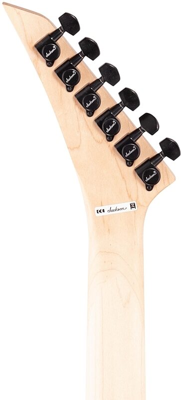 Jackson JS Series Rhoads JS32T Electric Guitar, Amaranth Fingerboard, White with Black Bevels, Headstock Straight Back