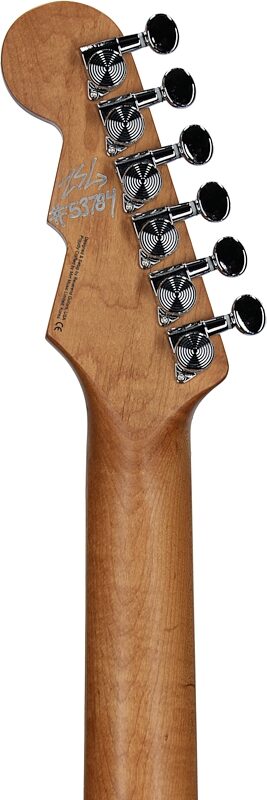 Reverend Club King 290 Electric Guitar, Deep Sea Blue, Headstock Straight Back