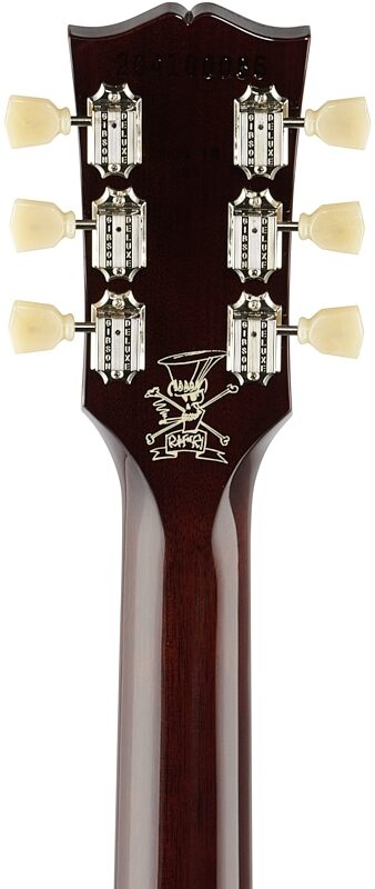 Gibson Slash Les Paul Standard Electric Guitar (with Case), November Burst, Headstock Straight Back