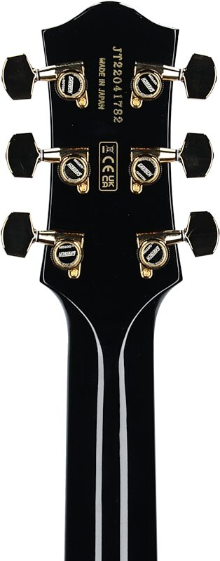 Gretsch G6229TG Limited Edition Sparkle Jet (with Case), Champagne Sparkle, Headstock Straight Back