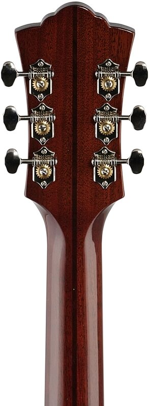 Guild F-40 Traditional Jumbo Acoustic Guitar (with Case), Antique Sunburst, Headstock Straight Back