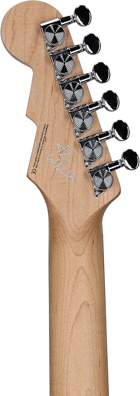 Reverend Buckshot Electric Guitar, Party Red, Headstock Straight Back