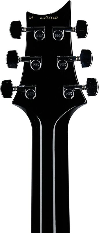 PRS Paul Reed Smith S2 Custom 24 Gloss Pattern Thin Electric Guitar (with Gig Bag), Faded Gray Black Blue Smokeburst, Headstock Straight Back