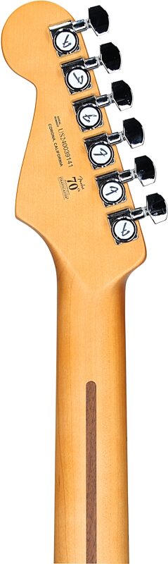 Fender American Ultra II Stratocaster HSS Electric Guitar, Ebony Fingerboard (with Case), Ultraburst, Headstock Straight Back