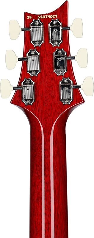 PRS Paul Reed Smith S2 McCarty 594 Thinline Electric Guitar (with Gig Bag), Vintage Cherry, Headstock Straight Back