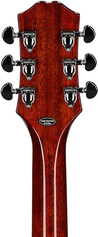 Epiphone Inspired by Gibson Les Paul Standard '60s Electric Guitar, Left-Handed (with Gig Bag), Iced Tea, Headstock Straight Back