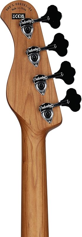Sadowsky MetroExpress MV4 Electric Bass, Morado Fingerboard (with Gig Bag), Sunburst, Headstock Straight Back