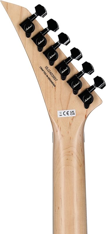 Jackson Limited Edition X Series Dinky DK1A Electric Guitar, Warhol, Headstock Straight Back