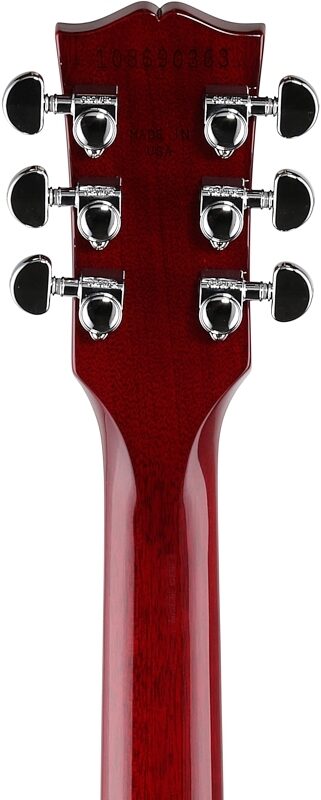 Gibson Les Paul Studio Electric Guitar (with Soft Case), Wine Red, Blemished, Headstock Straight Back
