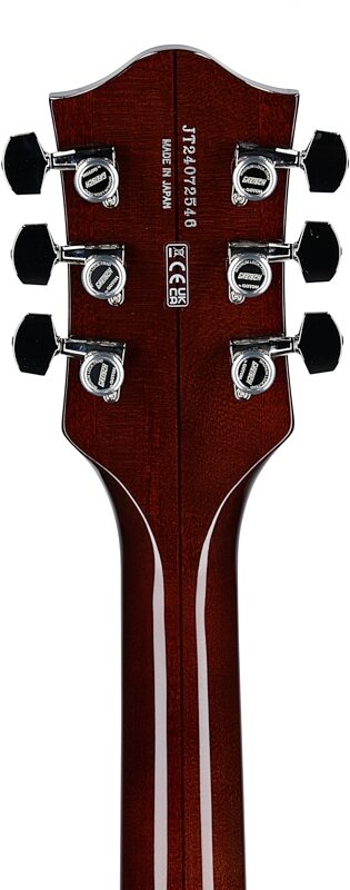 Gretsch Pro Collection Tennessean Electric Guitar (with Case), Walnut Stain, Headstock Straight Back