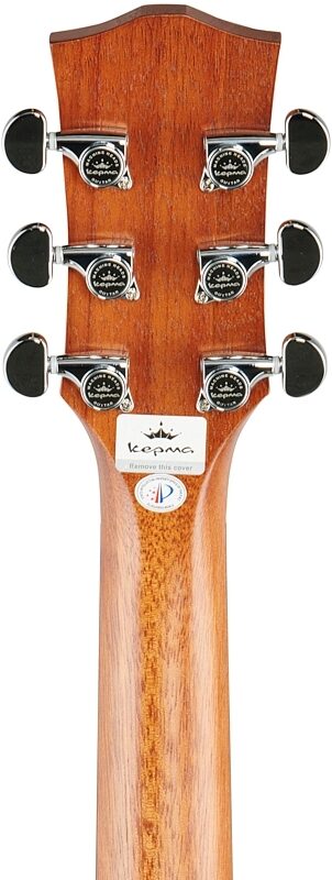 Kepma K3 Series GA3-130 Acoustic-Electric Guitar, Natural Matte, with K1 Pickup, Headstock Straight Back