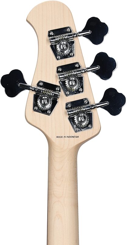 Sterling by Music Man StingRay Electric Bass, Walnut Satin, Headstock Straight Back