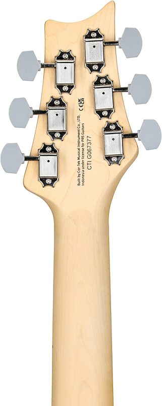 PRS Paul Reed Smith SE Silver Sky Electric Guitar, Left-Handed, Maple Fretboard (with Gig Bag), Nylon Blue, Headstock Straight Back