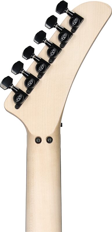 EVH Eddie Van Halen 5150 Series Standard Electric Guitar, Left-Handed, Satin Black, Headstock Straight Back