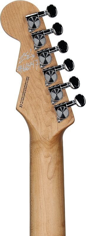 Reverend Six Gun HPP Electric Guitar, Coffee Burst, Headstock Straight Back