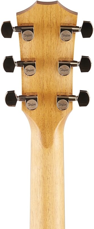 Taylor 214ce Deluxe Grand Auditorium, Left-Handed (with Case), Natural, Headstock Straight Back