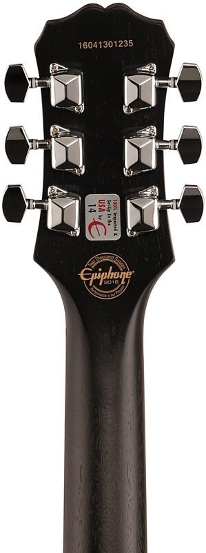 Epiphone Les Paul Special VE Electric Guitar, Vintage Sunburst, Headstock Straight Back