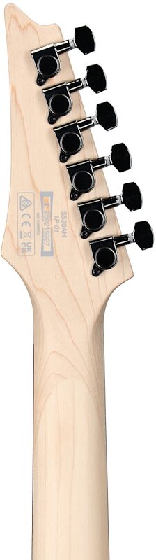 Ibanez S520AH Electric Guitar, Antique Brown Stained, Headstock Straight Back
