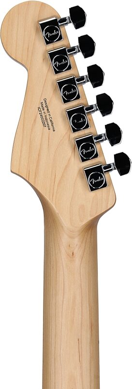 Fender Standard Stratocaster Electric Guitar, Maple Fingerboard, Olympic White, Headstock Straight Back
