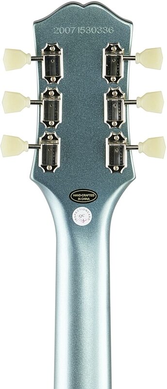 Epiphone SG Standard '61 Electric Guitar, Pelham Blue, Headstock Straight Back