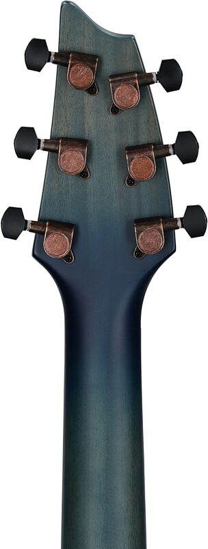 Breedlove Pursuit Exotic S Concert CE Myrtlewood Acoustic-Electric Guitar, Blue Eyes, B-Stock, Headstock Straight Back