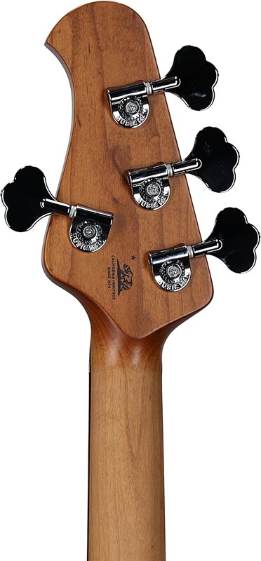 Ernie Ball Music Man StingRay Special Electric Bass (with Mono Case), Pacific Blue, Headstock Straight Back