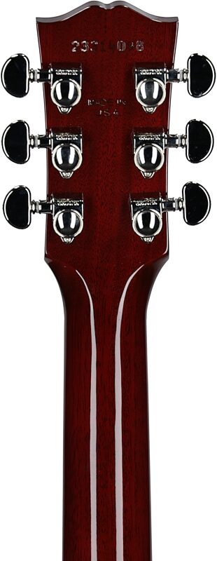 Gibson Limited Edition Hummingbird Standard Acoustic-Electric Guitar (with Case), Wine Red, Headstock Straight Back