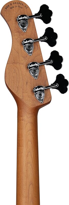 Sadowsky MetroExpress 21-Fret Vintage J/J Electric Bass, Maple Fingerboard, Olympic White, Headstock Straight Back