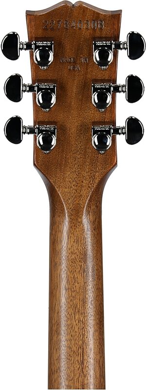 Gibson Les Paul Standard '60s Faded Electric Guitar (with Case), Vintage Bourbon Burst, Headstock Straight Back