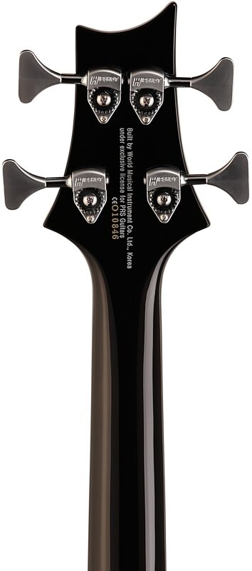 PRS Paul Reed Smith SE Kestrel Electric Bass, Sunburst, Headstock Straight Back