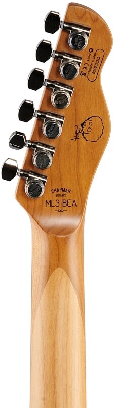 Chapman ML3 Standard Rabea Massaad Electric Guitar, Mensis, Headstock Straight Back