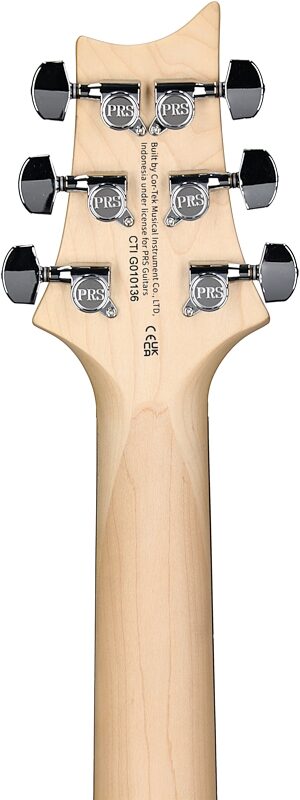 PRS Paul Reed Smith SE NF3 Electric Guitar, Rosewood Fingerboard (with Gig Bag), Pearl White, Headstock Straight Back