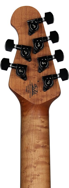 Ernie Ball Music Man Jason Richardson Cutlass HT Electric Guitar, (with Gig Bag), Kokiri Forest Green, Headstock Straight Back