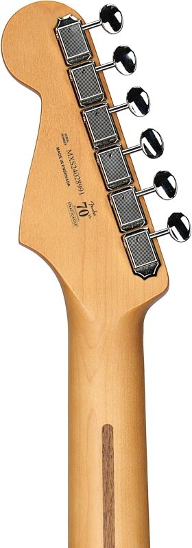 Fender Player II Stratocaster HSS Electric Guitar, with Maple Fingerboard, Black, Headstock Straight Back