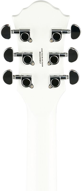 Michael Kelly Patriot Decree Standard Electric Guitar, Gloss White, Headstock Straight Back