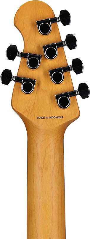 Sterling by Music Man CT30CHSS Cutlass HSS Electric Guitar, Sherwood Green, Headstock Straight Back