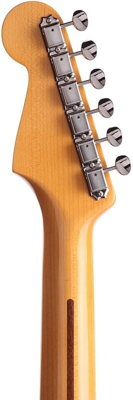 Fender Eric Johnson Stratocaster Electric Guitar (Maple with Case), 2-Color Sunburst, Headstock Straight Back